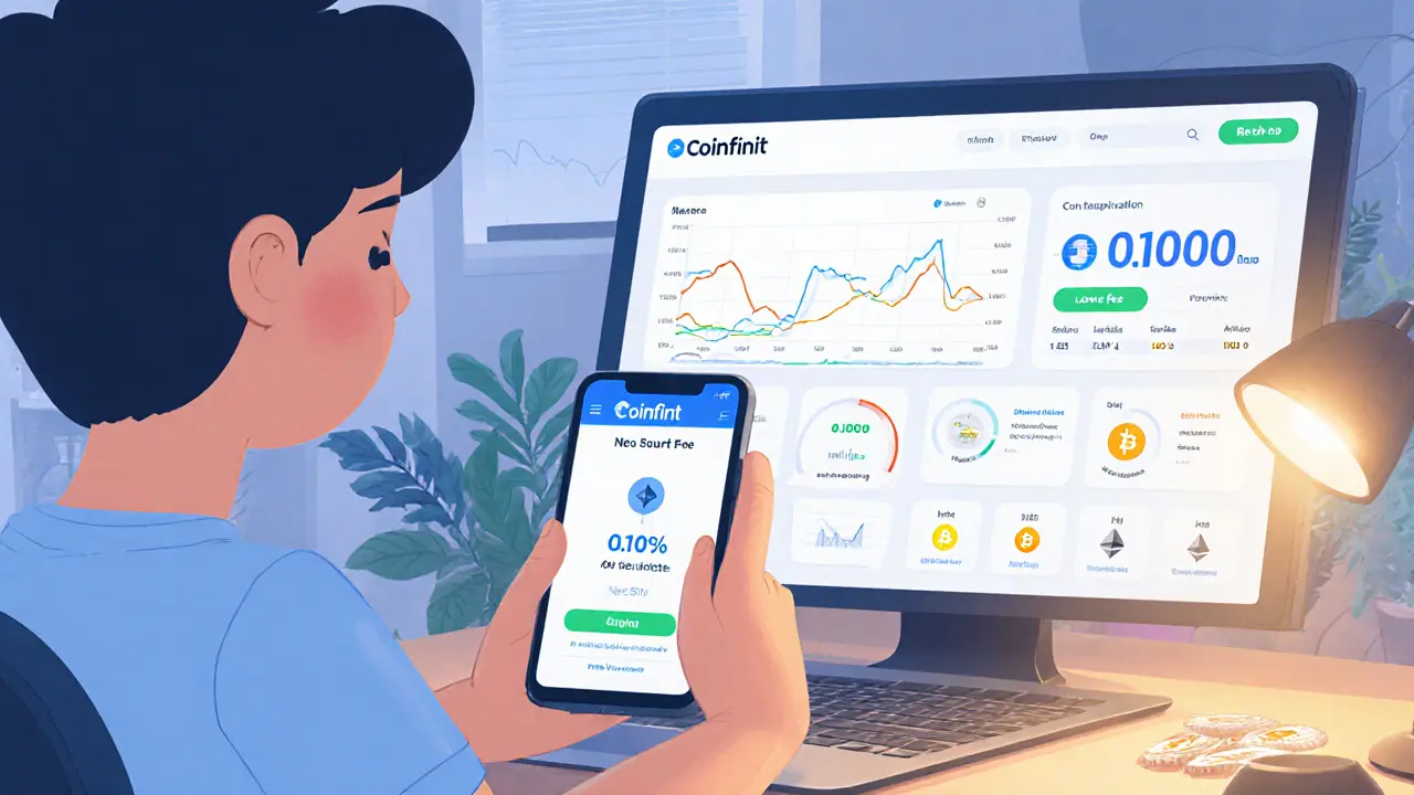Coinfinit Crypto Exchange Review 2025 - Fees, Security & Features