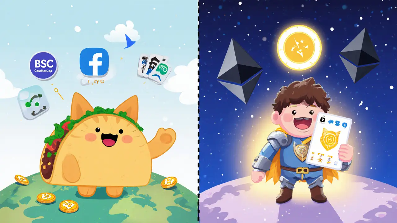 TacoCat Token (TCT) & Wildcard (WC) Airdrop Details - How to Claim and Compare