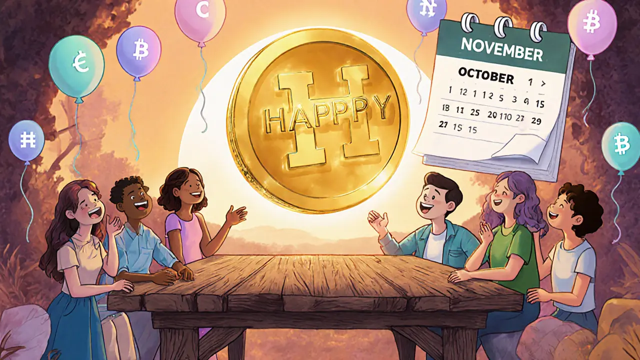HappyFans (HAPPY) Token IDO Launch & Airdrop Details - Complete Guide