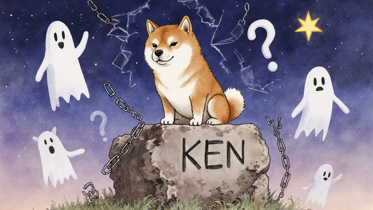 What is Ken (KEN) crypto coin? The truth behind the abandoned meme token