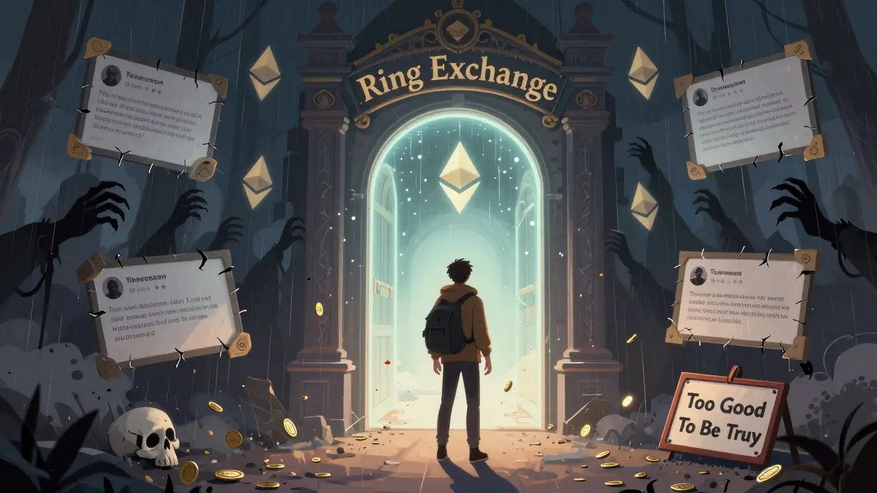 Ring Exchange (Ethereum) Crypto Exchange: Is It Legit or a Scam?