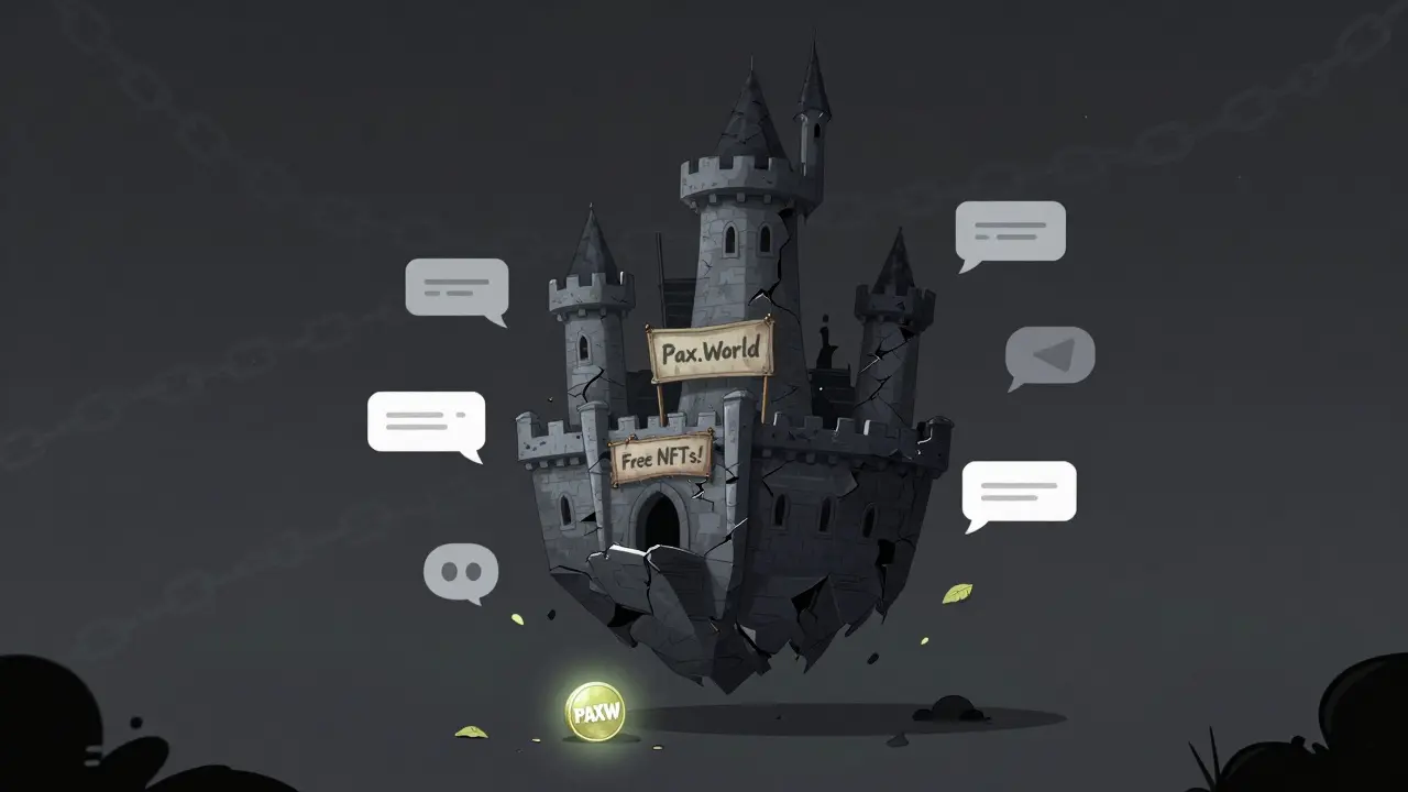 PAXW Pax.World NFT Airdrop: What Really Happened and Why You Should Avoid It