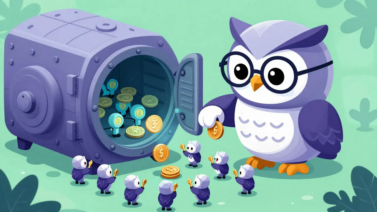 AI robot owl using Ika network nodes for secure, collaborative transaction signing