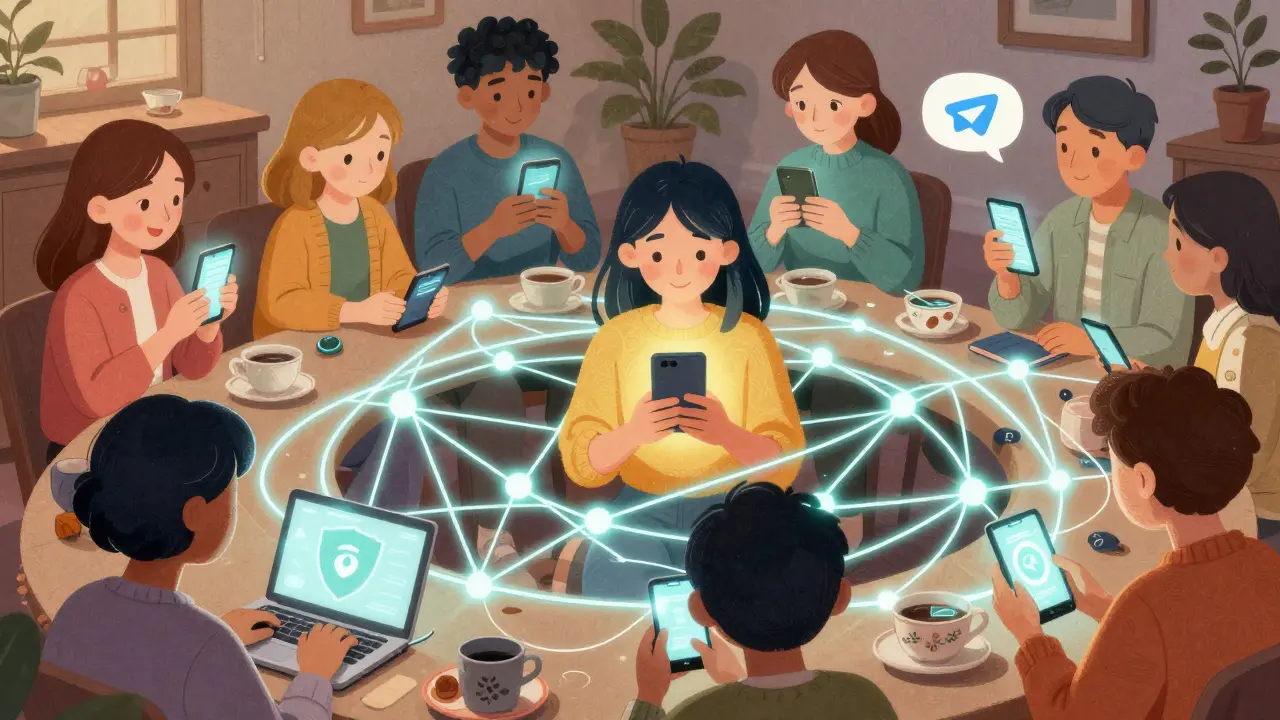 Citizens using P2P networks to move crypto safely