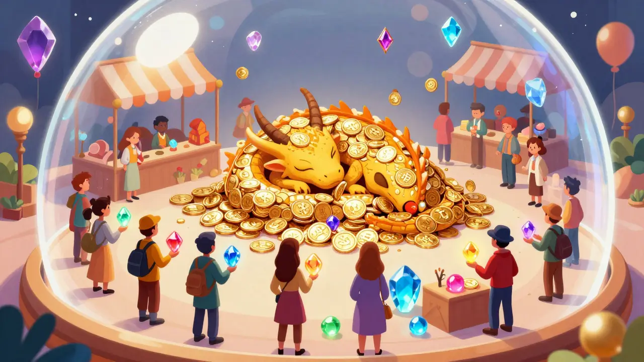 Magical market with gems: Diverse crypto trading