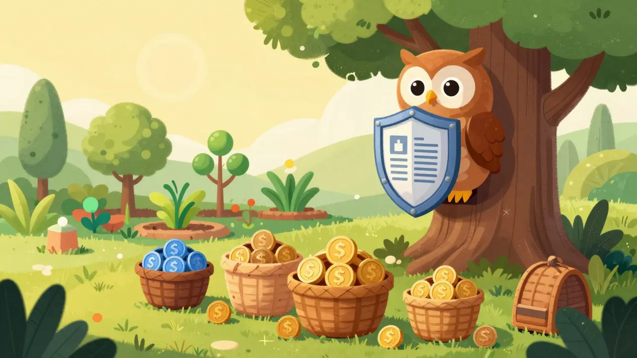 Wise owl protects diversified crypto assets with shields and audits