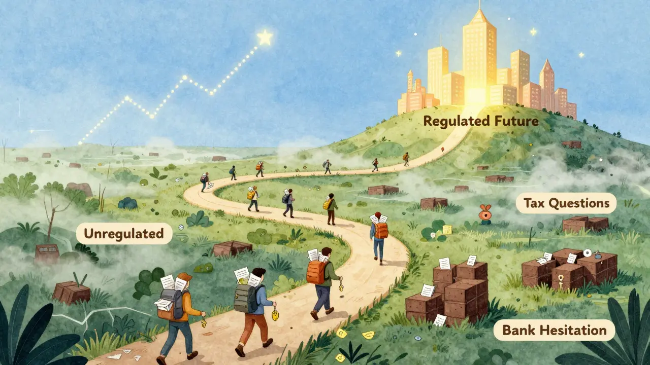 Conceptual path from unregulated chaos to a regulated crypto future
